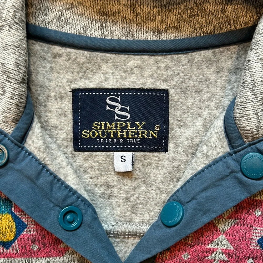 Simply Southern pullover small - Picture 3 of 4
